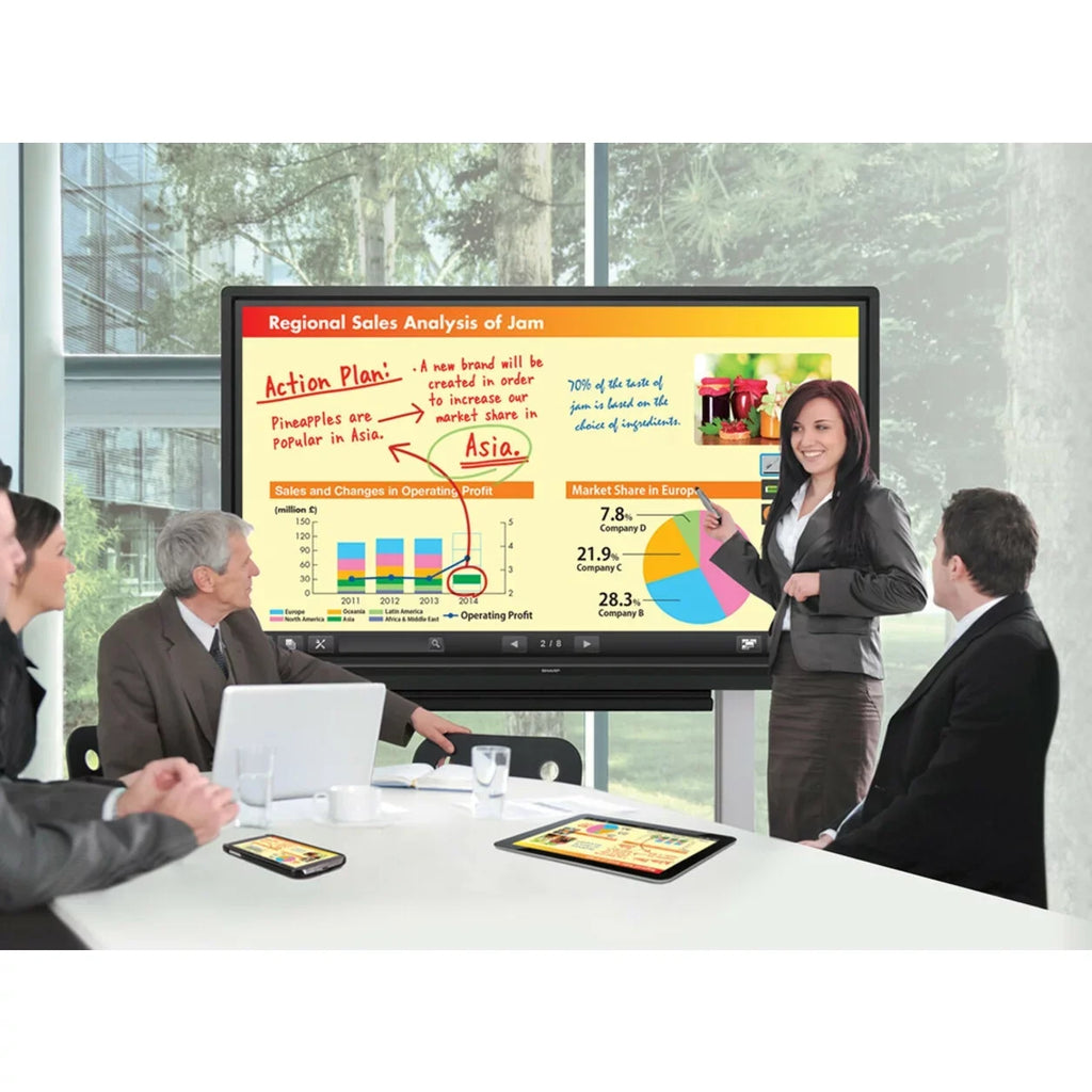 Sizeharp AQUOSize BOARD PNC605B 60" Class LCD Touchscreen Monitor, 16:9, 4 ms