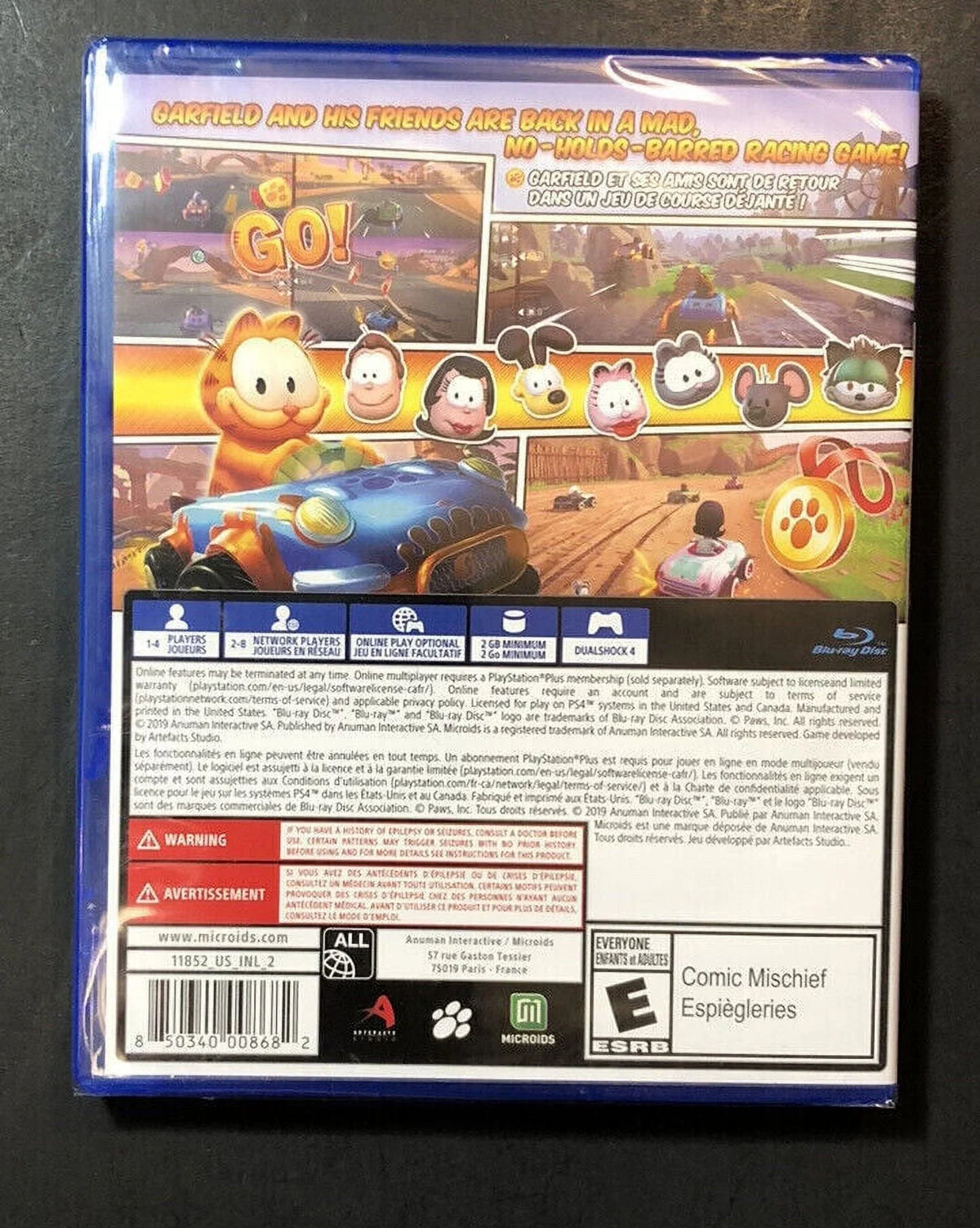 Garfield Kart Furious Racing (PSize4) - PlaySizetation 4