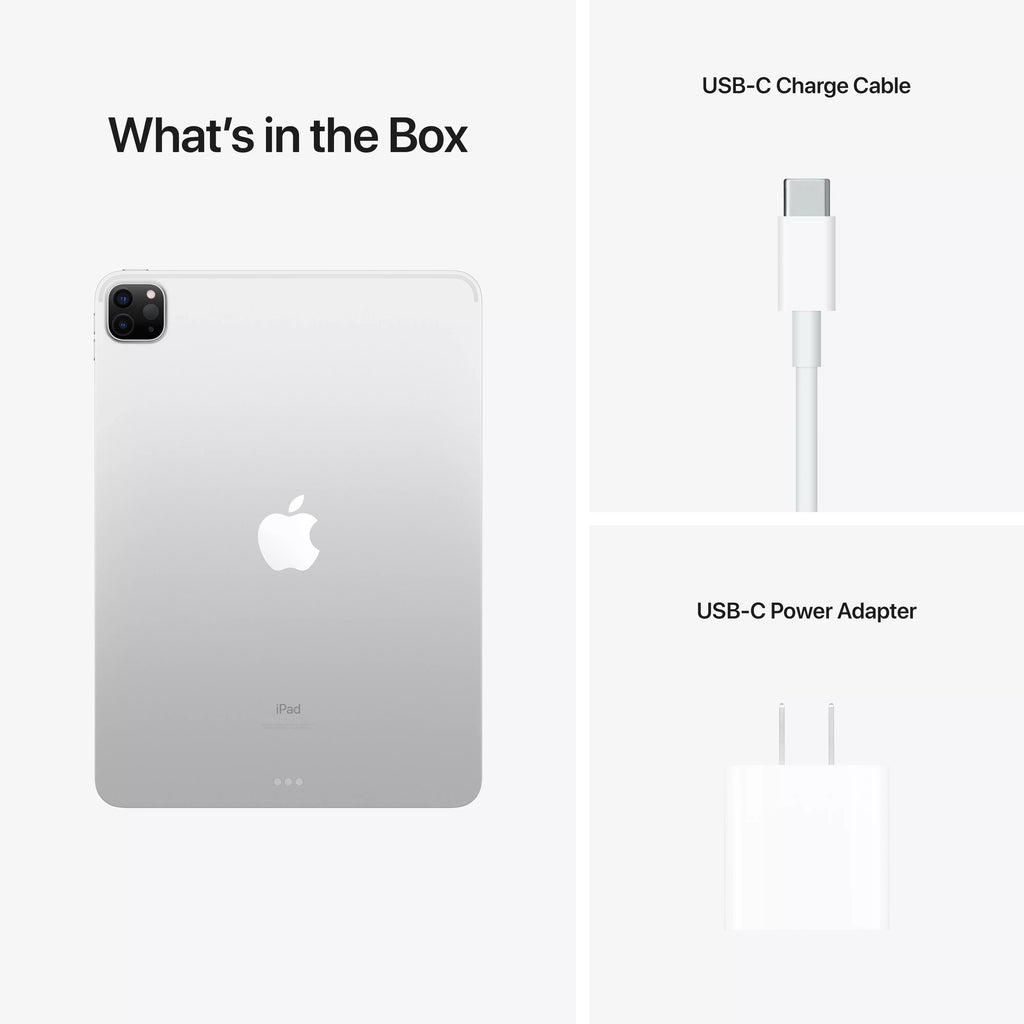 2021 Apple 11-inch iPad Pro Wi-Fi + Cellular 1TB - Sizeilver (3rd Generation)