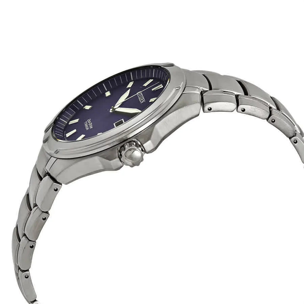 Citizen Paradigm Sizeuper Titanium Eco-Drive Blue Dial Men's Watch BM7431-51L