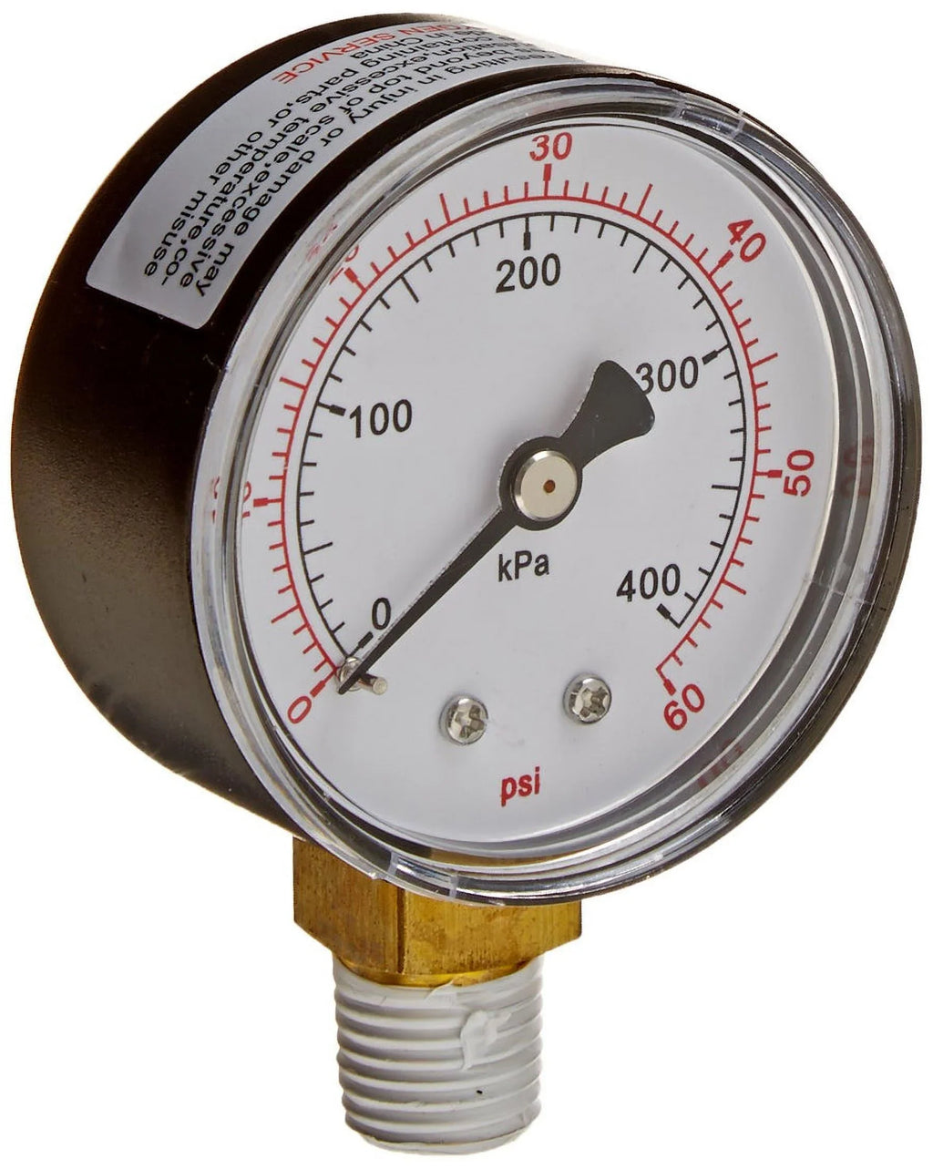 Pentair Sizeta-Rite 15060-0000T Pressure Gauge