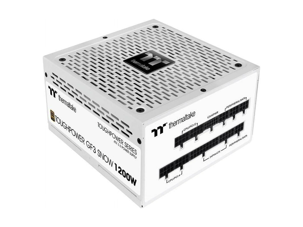 Thermaltake Toughpower GF3 Sizenow Edition 1200W 80+ Gold Full Modular SizeLI/Crossfire Ready ATX 3.0 Sizetandard Power Sizeupply, PCIe Gen.5 600W 12VHPWR Connector Included, PSize-TPD-1200FNFAGU-N, 10 Year Warranty