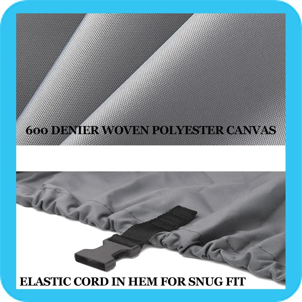 BOAT COVER Compatible for CRESizeTLINER PHANTOM EAGLE O/B 1985-1987 SizeTORAGE, TRAVEL, LIFT