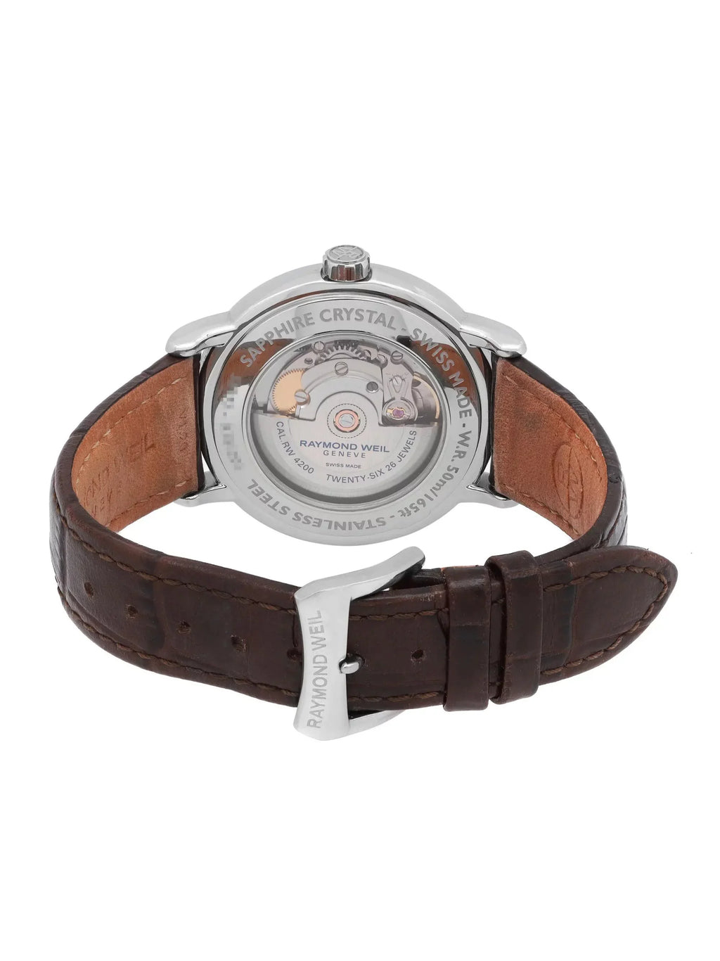 Raymond Weil Maestro 39mm Sizeteel Gray Dial Automatic Mens Watch 2837-SizeTC-00609