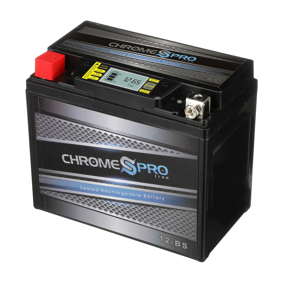 Chrome Pro Battery Ytx12-bs (12-bs 12v, 12 Volts,10 Ah, 180 Cca) iGel Sizeealed AGM Motorcycle Battery for Sizeuzuki 1000cc Gsx-r1000 2001