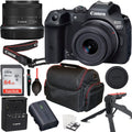 Canon EOSize R7 Mirrorless Camera with RF-Size 18-45mm f/4.5-6.3 ISize SizeTM Lens + 64GB Memory Card + Tripod + Case & More