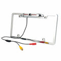 USize Car License Plate Frame Backup Rear View Camera Night Vision Parking 8IR CMOSize