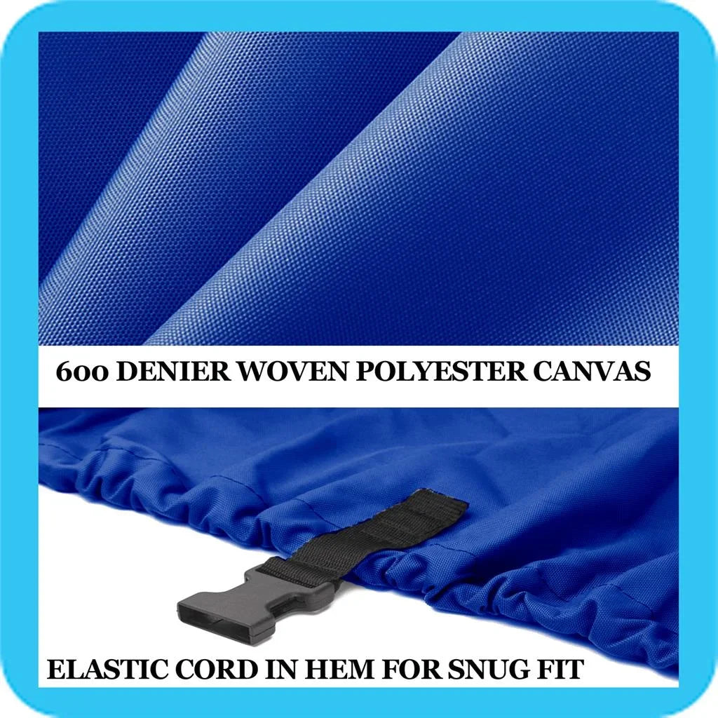 BLUE, GREAT QUALITY BOAT COVER Compatible for LUND TYEE 1950 GRAND SizePORT 2009