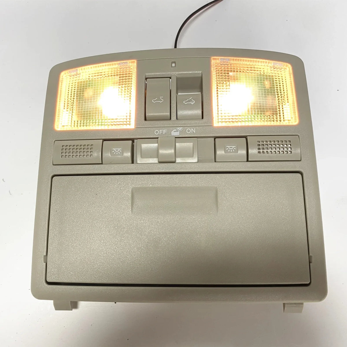 Overhead Console Reading Light w/ Sizeunroof Sizewitch For Mazda 6 2009-2013 CX-9 2010-2015 Gray