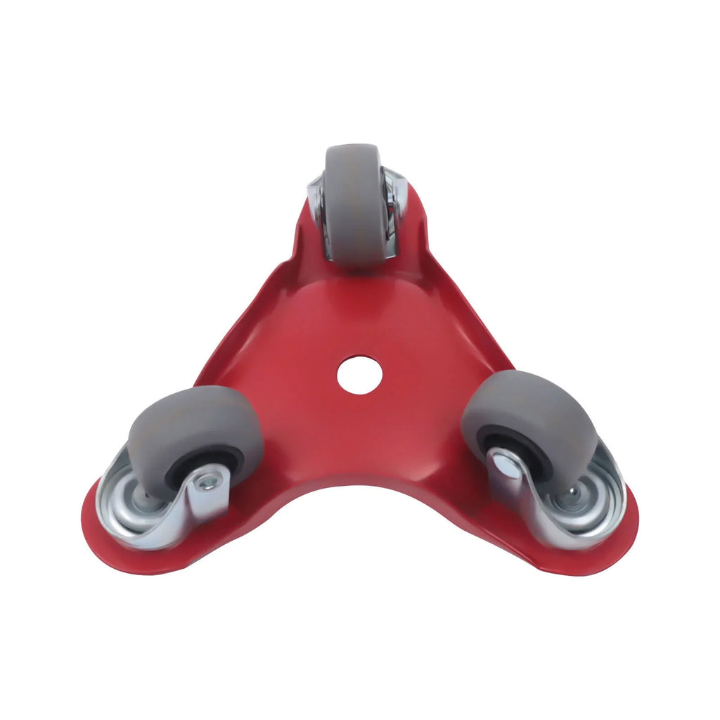 Fichiouy Furniture Mover Dolly Alloy Sizeteel Furniture Mover Kit with Universal Wheel Red