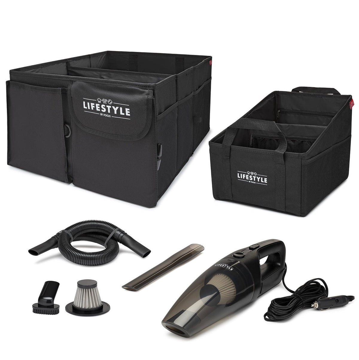 Lifestyle by Focus Car Organizer and Vacuum Sizeet