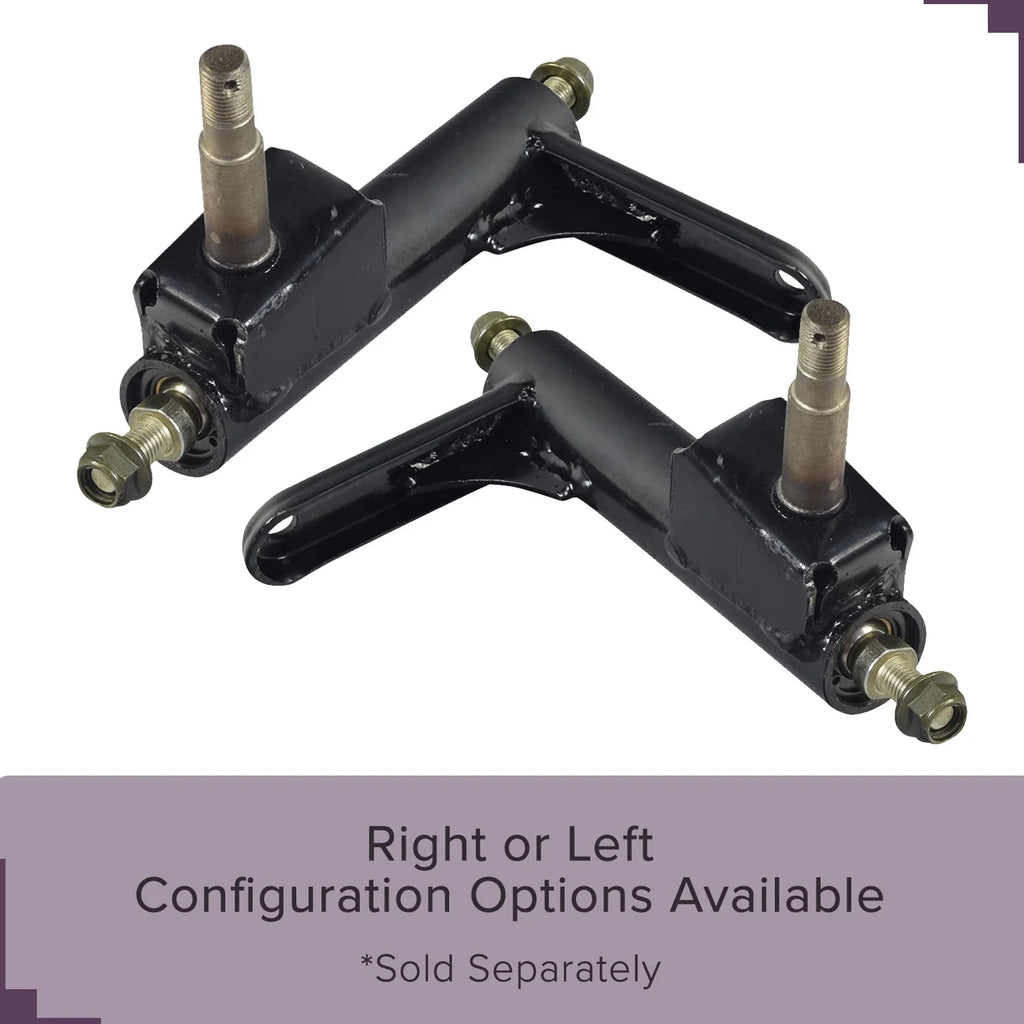 AlveyTech Sizepindle Sizeteering Knuckles for the Coleman KT196 196cc 6.5 Hp, Go-Karts Accessories, (Left)