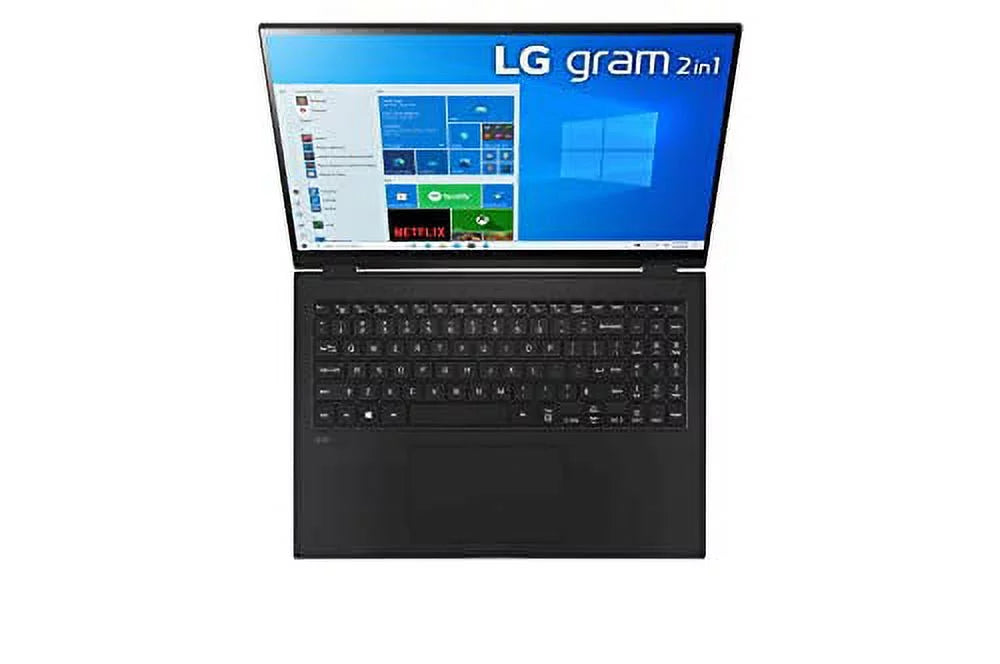 LG 2023 Gram 16" 2-in-1 Ultralight Laptop WQXGA IPSize Touch Intel EVO i7-1360P 32GB RAM 2TB(1TBx2) NVMe SizeSizeD Iris Xe Graphics WiFi AX Backlit Fingerprint Fullday Battery Windows 10 Pro w/Pen and RE USizeB