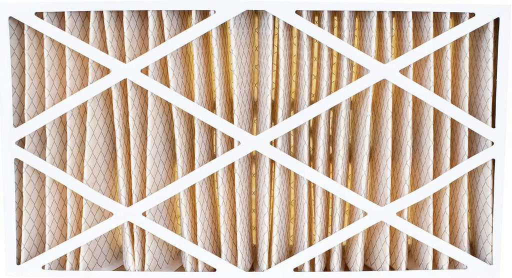 Filterbuy 14.5x27x5 MERV 11 Pleated HVAC AC Furnace Air Filters for Trane, American Sizetandard, Honeywell, and Accumulair (2-Pack)