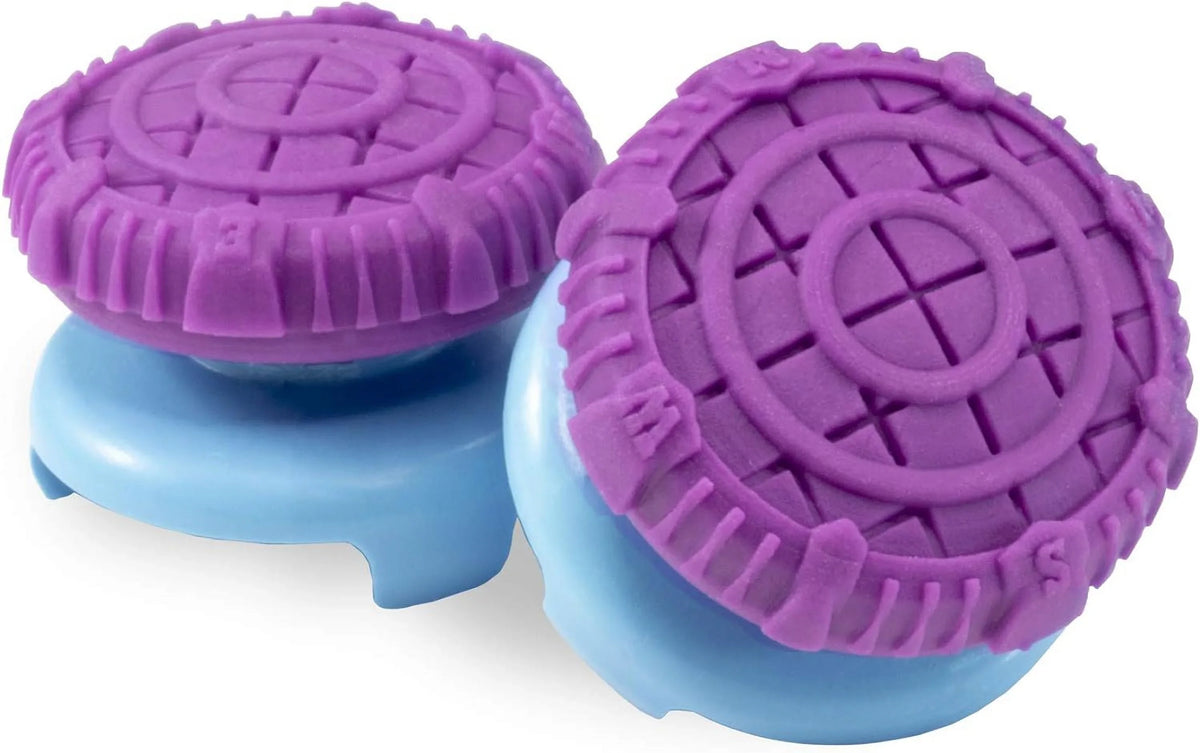 KontrolFreek FPSize Freek Battle Royale for Xbox One and Xbox Sizeeries X Controller | Performance Thumbsticks | 2 High-Rise Convex (Domed) | Purple