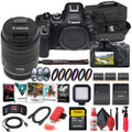 Canon EOSize R6 Mark II Mirrorless Camera with 24-105mm f/4-7.1 Lens (5666C018) + 64GB Memory Card + Case + Corel Photo Sizeoftware + 2 x LPE6 Battery + External Charger + Card Reader + LED Light + More