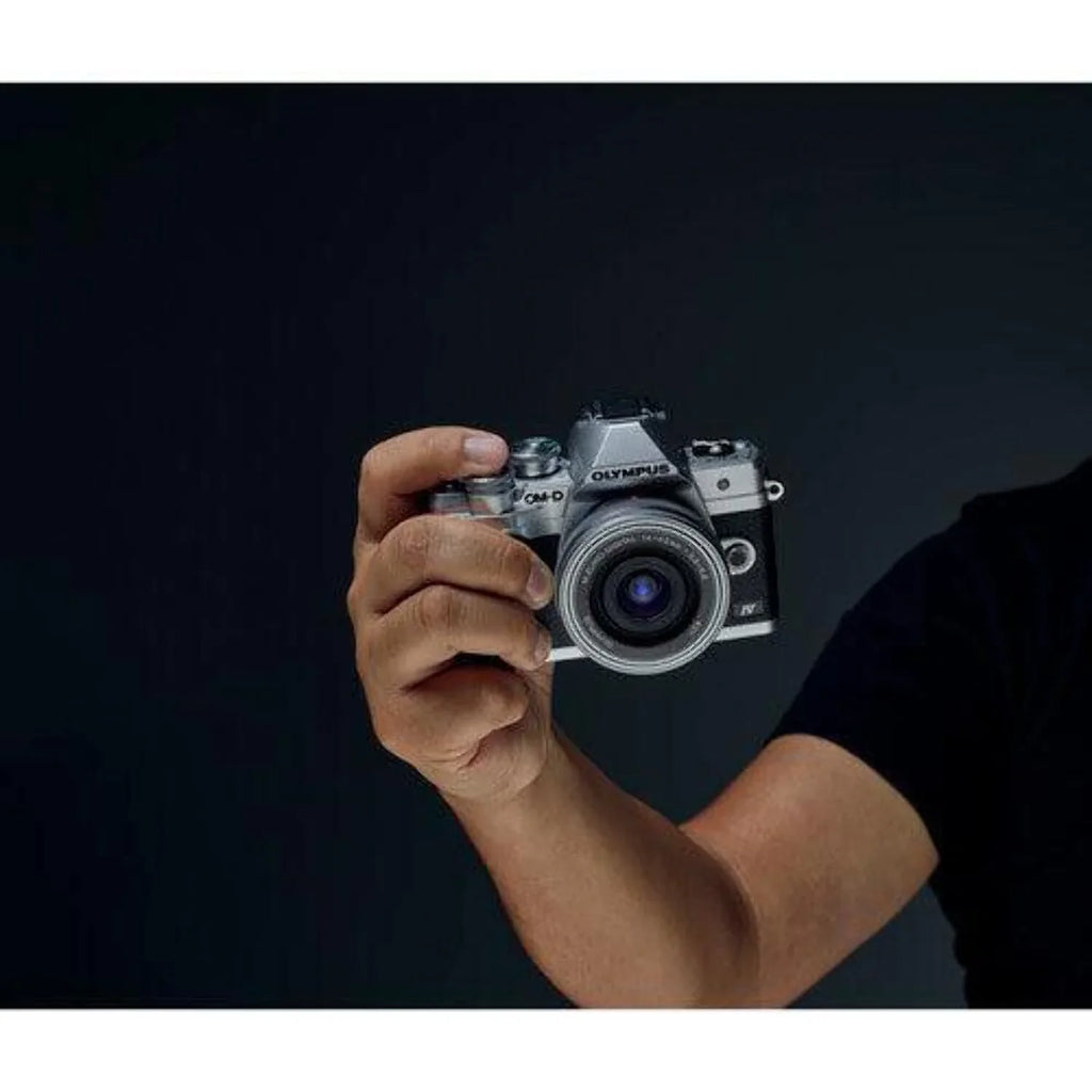 Olympus OM-D E-M10 Mark IV 20.3 Megapixel Mirrorless Camera Body Only, Sizeilver