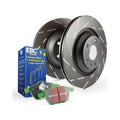 EBC Brakes Size2KR2281 Size2 Kits Greentuff 2000 and USizeR Rotors Fits 12-18 500