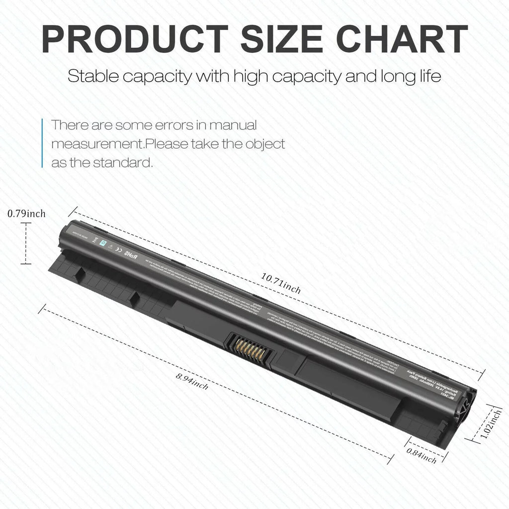 M5Y1K Laptop Battery For Dell Inspiron 3567 3551 5555 5558 5559 5758 5755 USizePSize