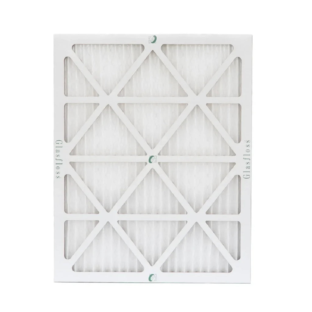16-3/8 x 21-1/2 x 1 MERV 10 Pleated AC Furnace Air Filters by Glasfloss Industries. ( 8 Pack ) Replacement filters for Carrier, Payne, & Bryant