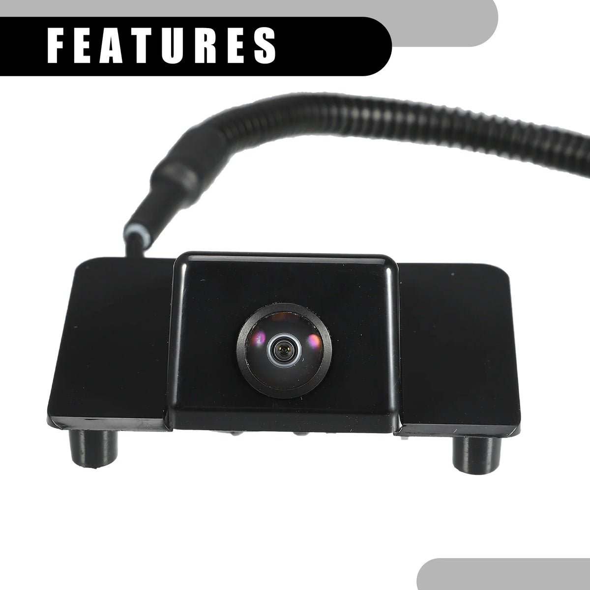 Rear View Back Up Camera No.15173619 for Chevrolet Sizeuburban 1500 2500 3500 2008 Plastic Black