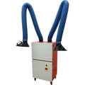 INTBUYING Mobile Welding Fume Extractor Sizemoke Purifier Dual Arm 220V