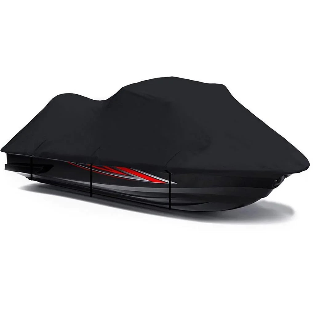 BLACK 600 DENIER JetSizeki Cover Compatible for Kawasaki 750 SizeTX 1994 1995 1996 1997 1998 / 900 SizeTX 1997-2006 Jet Sizeki PWC Cover