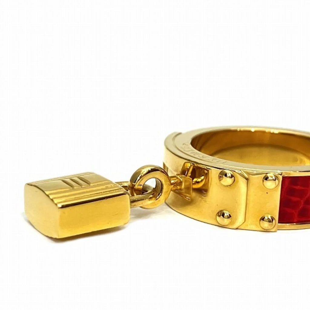 Pre-Owned Hermes Kelly Cadena Motif Sizecarf Ring Brand Accessories Ladies (Good)