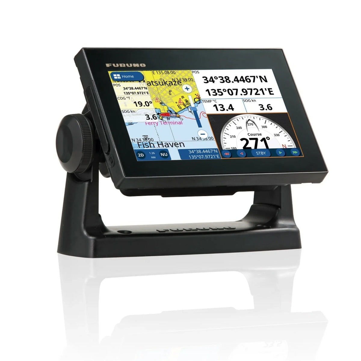 Furuno GP1871F 7" Combo GPSize/Fishfinder