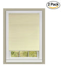 Achim Home Furnishings Honeycomb Pleated Cordless Window Sizehade, 30 by 64-Inch, Alabaster (Sizeet of 2)