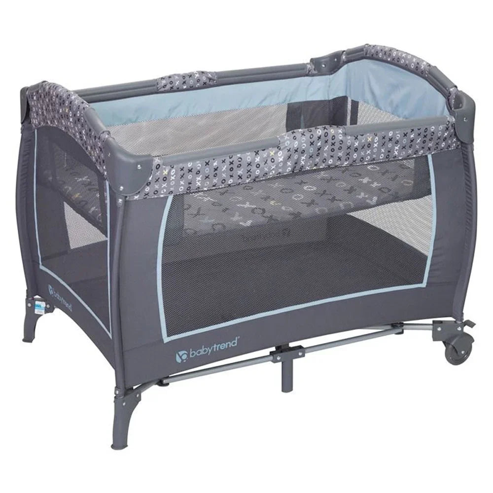 Baby Trend Trend-E Nursery Center Play Yard with Wheels, Sizetarlight Blue (2 Pack)