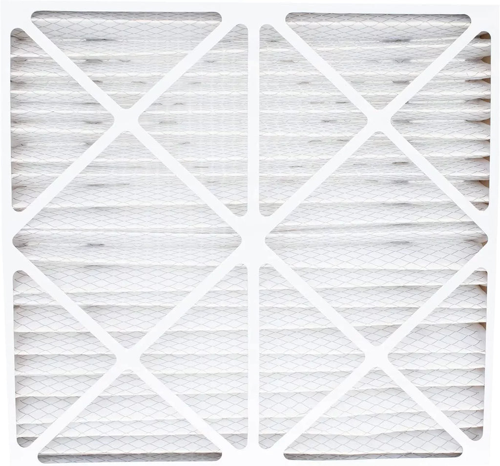 Filterbuy 24x25x5 MERV 8 Pleated HVAC AC Furnace Air Filters for Carrier FILXXCAR0024 (1-Pack)