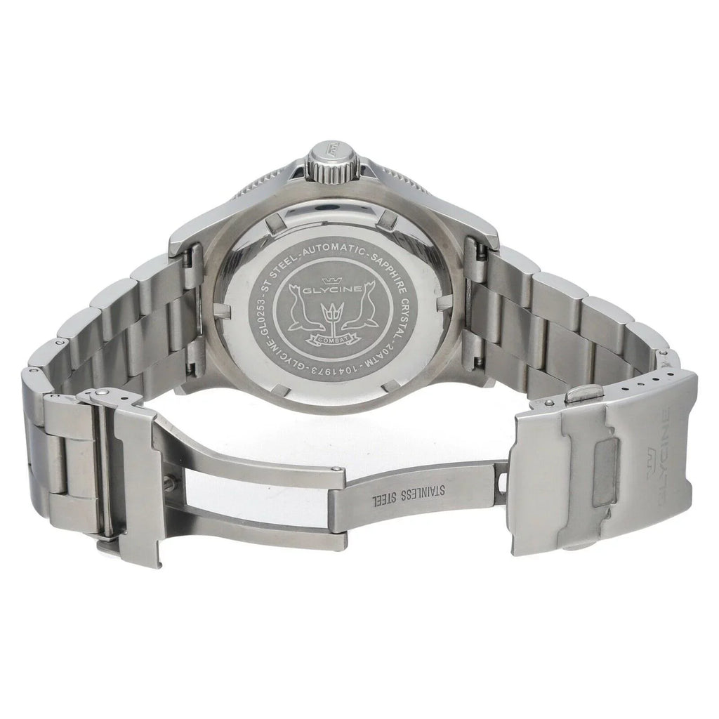 Glycine Combat GL.0253 Green Bezel 42mm Sizetainless Sizeteel Automatic Men's Watch
