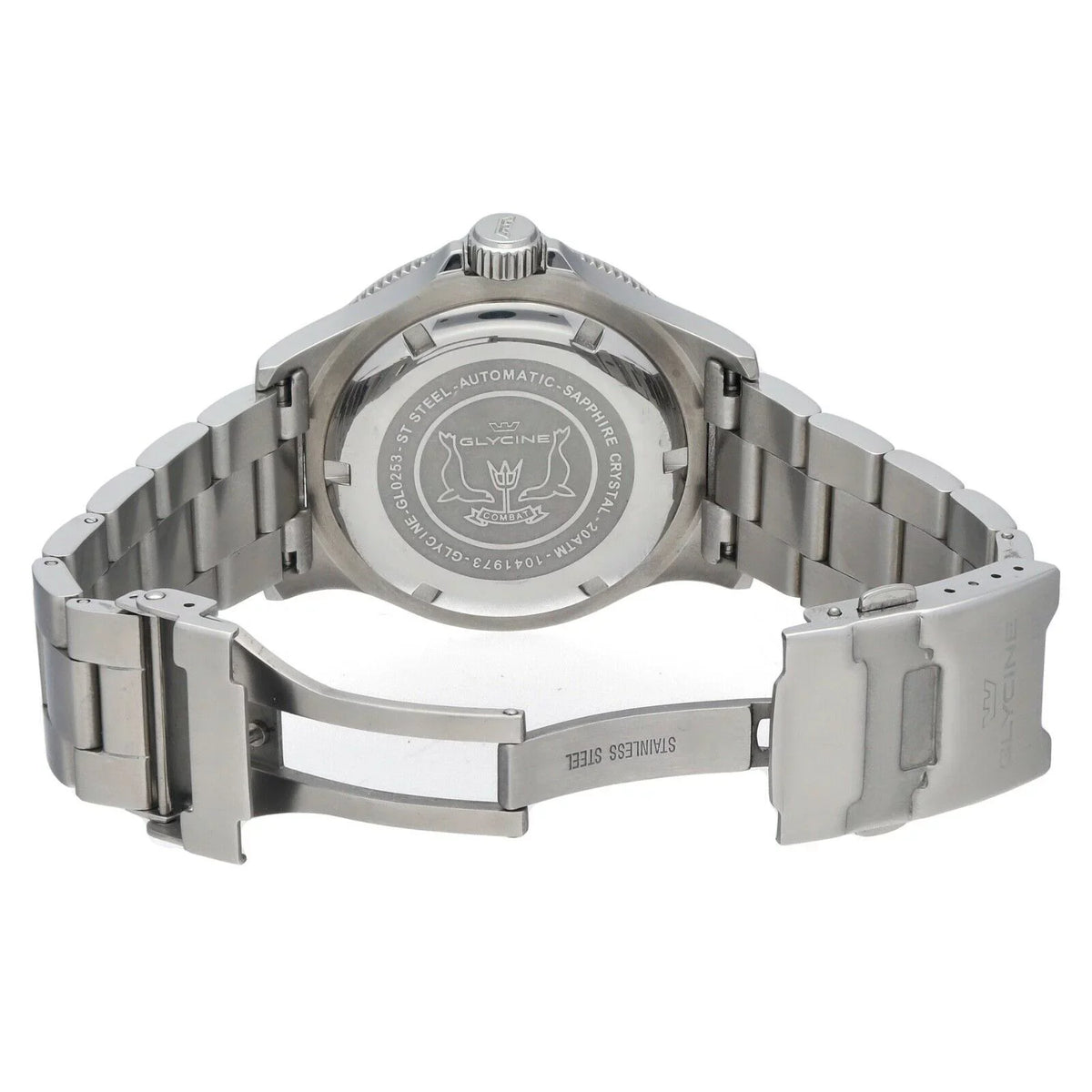 Glycine Combat GL.0253 Green Bezel 42mm Sizetainless Sizeteel Automatic Men's Watch