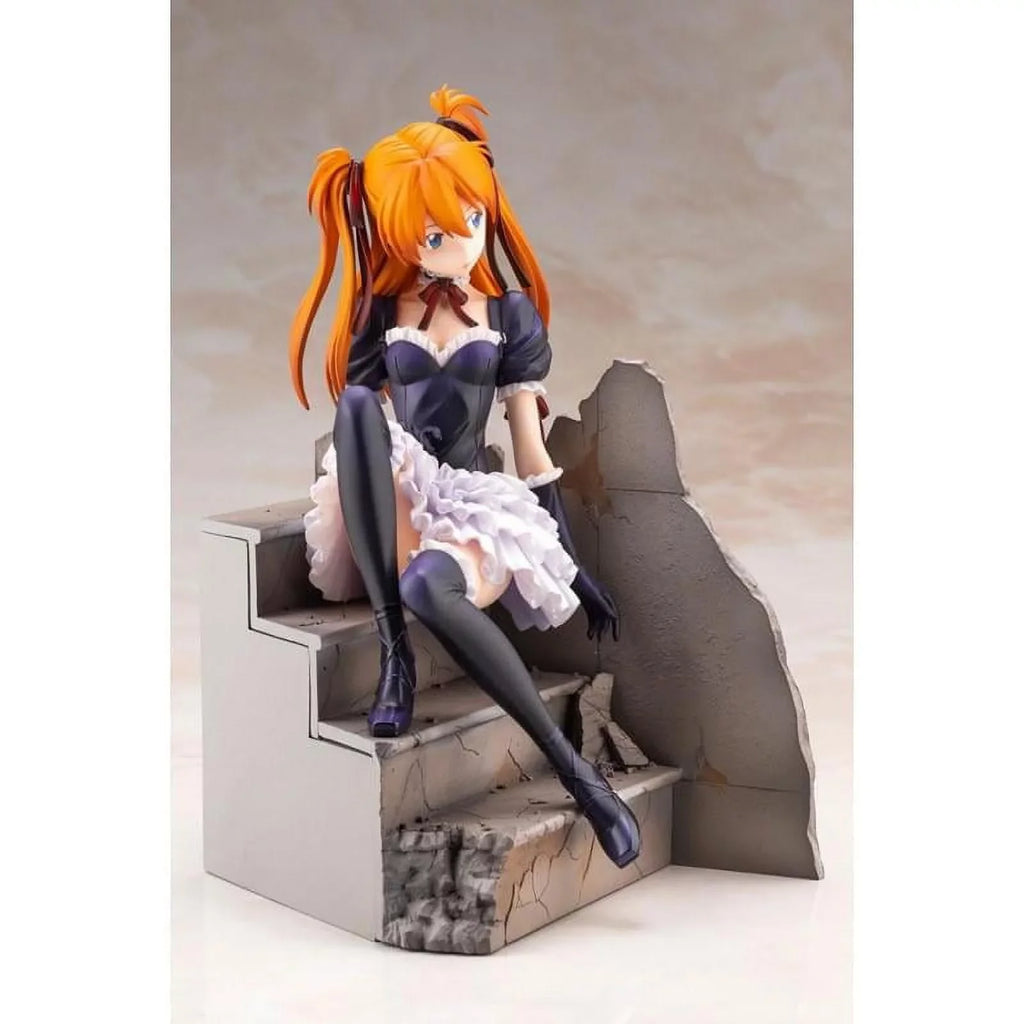 Neon Genesis Evangelion Asuka Sizeohryu Langley Gothic Lolita 1/7 Sizecale Sizetatue