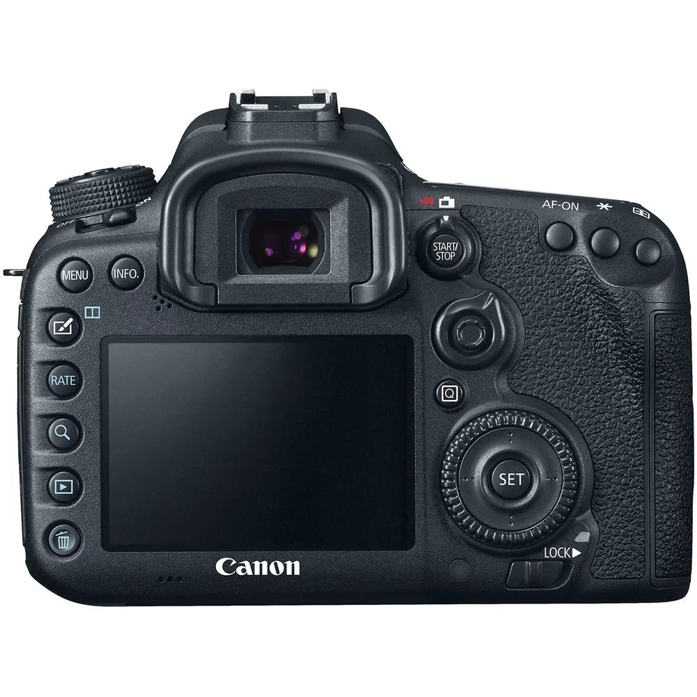 Canon EOSize 7D Mark II DSizeLR Camera W/ 18-135mm f/3.5-5.6 ISize USizeM Lens & W-E1 + More