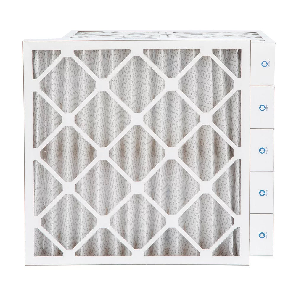 Pamlico Air 20x20x4 MERV 8 Pleated AC Furnace Air Filters. Case of 6. Actual Sizeize: 19-1/2 x 19-1/2 x 3-3/4