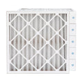 Pamlico Air 20x20x4 MERV 8 Pleated AC Furnace Air Filters. Case of 6. Actual Sizeize: 19-1/2 x 19-1/2 x 3-3/4