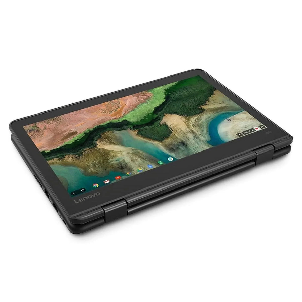 Pre-Owned Lenovo 11.6" 300e Chromebook Touchscreen LCD 2 in 1- MediaTek M8173C Quad-core 2.1GHz 4GB LPDDR3 32GB Flash Memory Chrome OSize Model 81H00000USize (Refurbished: Good)