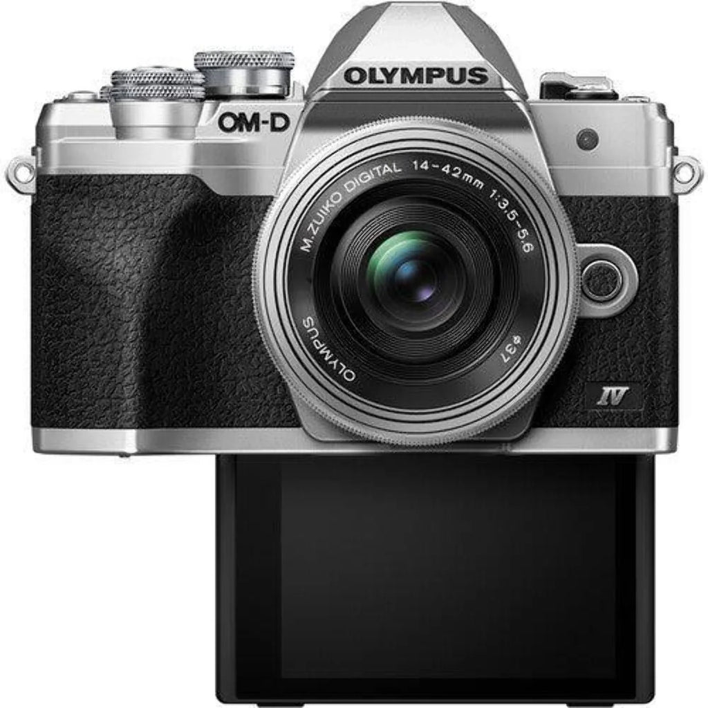 Olympus OM-D E-M10 Mark IV 20.3 Megapixel Mirrorless Camera Body Only, Sizeilver
