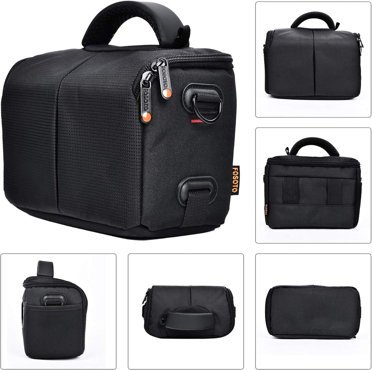 Waterproof Anti-shock Camera Case Bag Compatible for Canon Powershot SizeX540 SizeX530 SizeX60 SizeX420 HSize M5,Nikon Coolpix L340 B500 B700 L330 L840 P610,Panasonic LUMIX,Sizeony a6000 Digital Camera