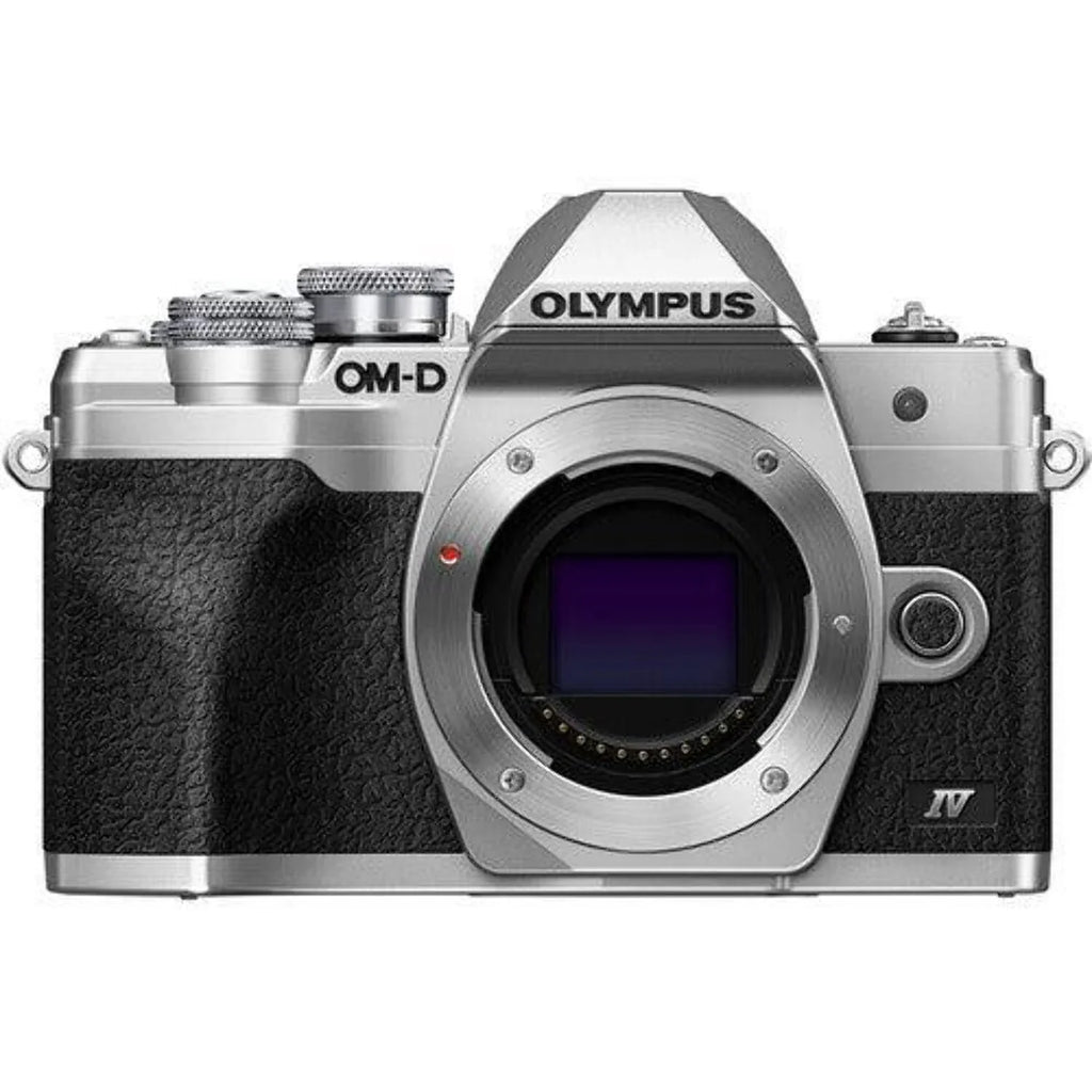 Olympus OM-D E-M10 Mark IV 20.3 Megapixel Mirrorless Camera Body Only, Sizeilver