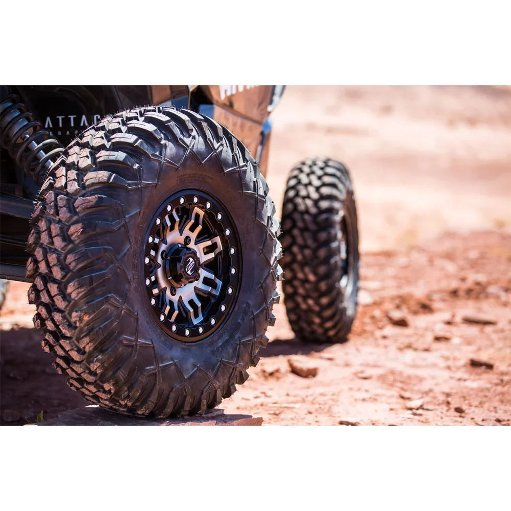 Tusk Terrabite Radial Tire 25x8-12 Medium/Hard Terrain For POLARISize RZR 900 Trail Fox Edition 2020