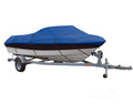 BLUE, GREAT QUALITY BOAT COVER Compatible for SizeEA SizeTAR 1573 HAWK O/B ALL YEARSize