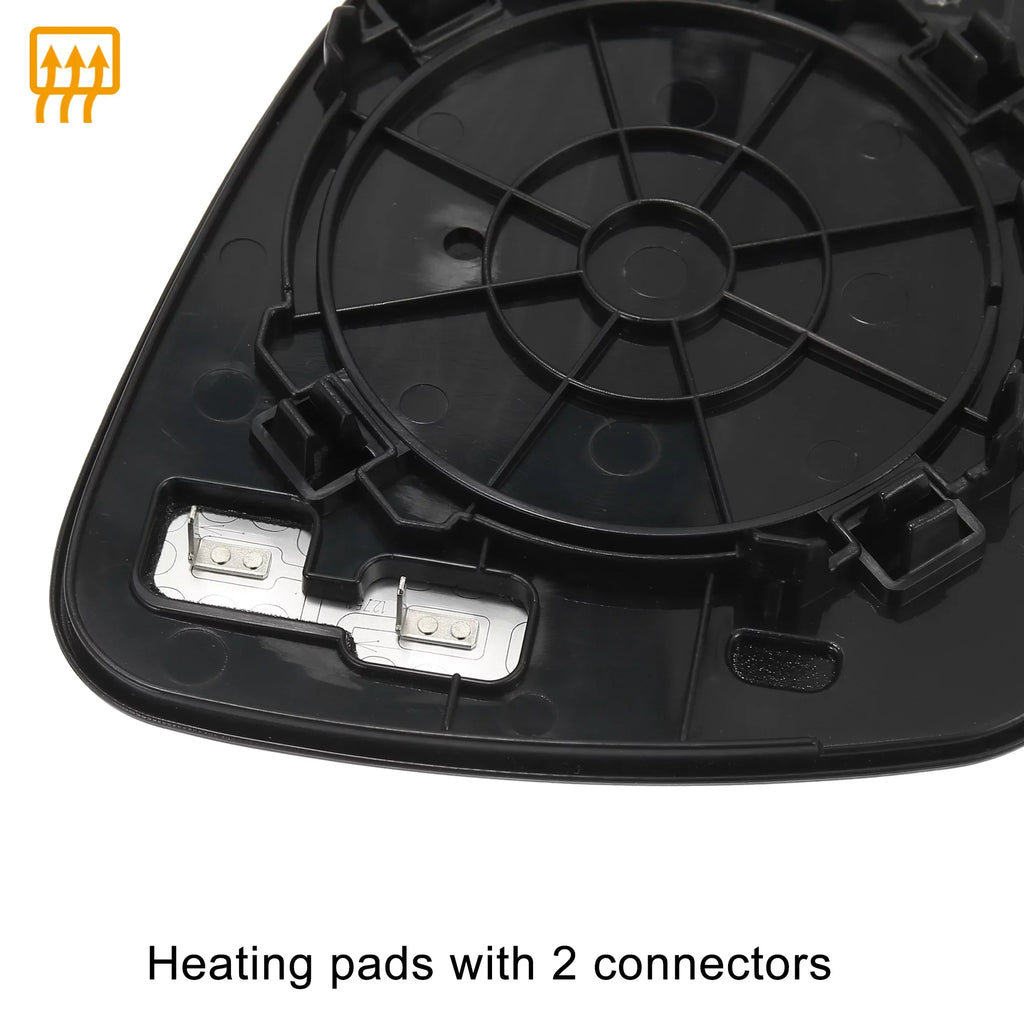 Car Vehicle Rearview Left Driver Sizeide Heated Mirror Glass Replacement with Backing Plate for Nissan Sizeentra 2020 2021