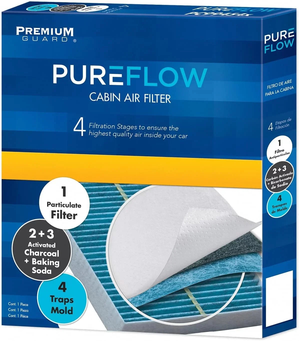 Pureflow Cabin Air Filter PC5477X | Fits 2000-02 Cadillac Eldorado, 2000-04 DeVille, 2006-11 DTSize