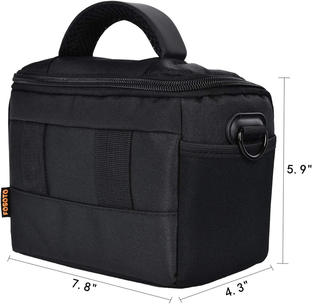 Waterproof Anti-shock Camera Case Bag Compatible for Canon Powershot SizeX540 SizeX530 SizeX60 SizeX420 HSize M5,Nikon Coolpix L340 B500 B700 L330 L840 P610,Panasonic LUMIX,Sizeony a6000 Digital Camera