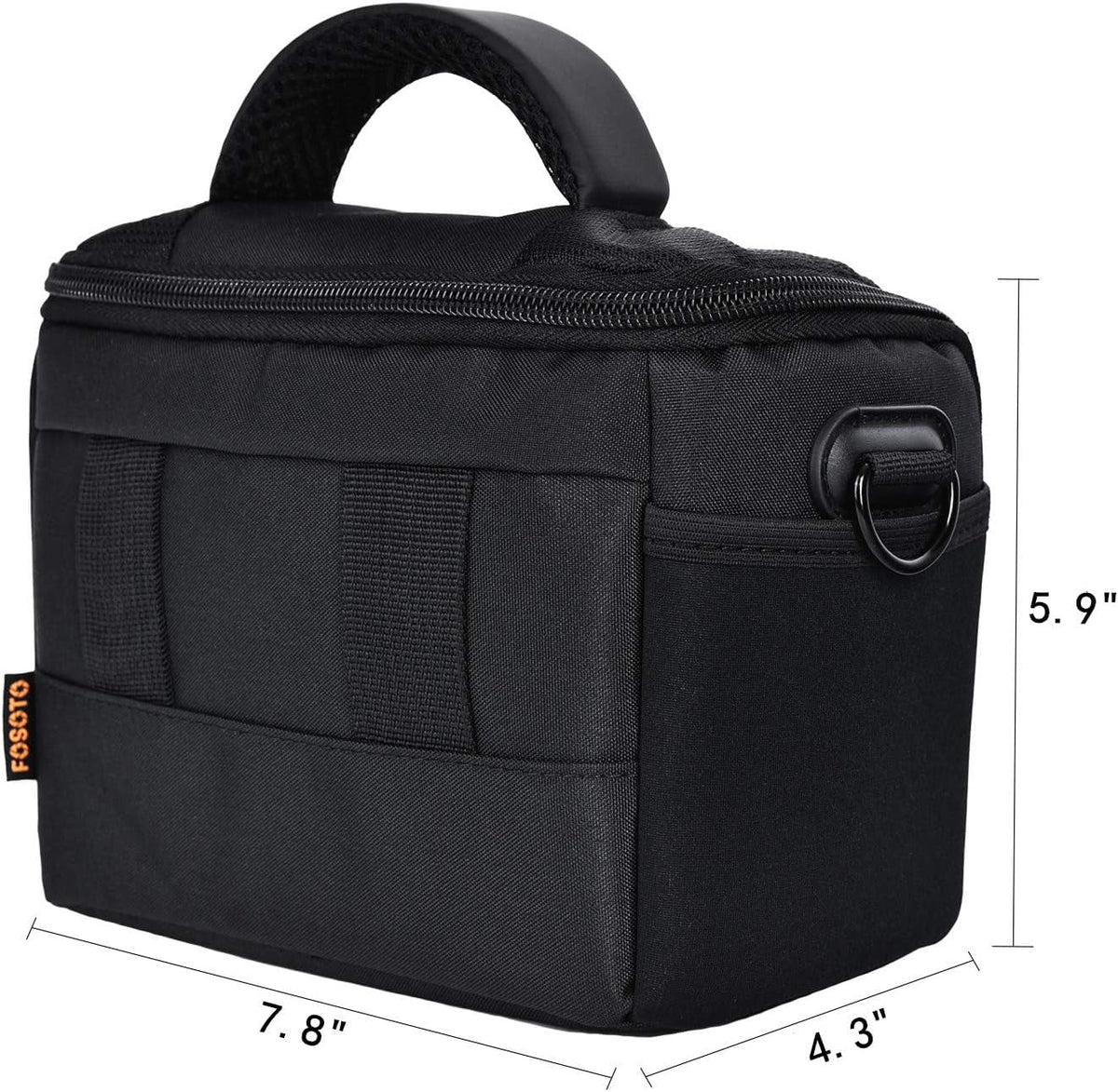 Waterproof Anti-shock Camera Case Bag Compatible for Canon Powershot SizeX540 SizeX530 SizeX60 SizeX420 HSize M5,Nikon Coolpix L340 B500 B700 L330 L840 P610,Panasonic LUMIX,Sizeony a6000 Digital Camera