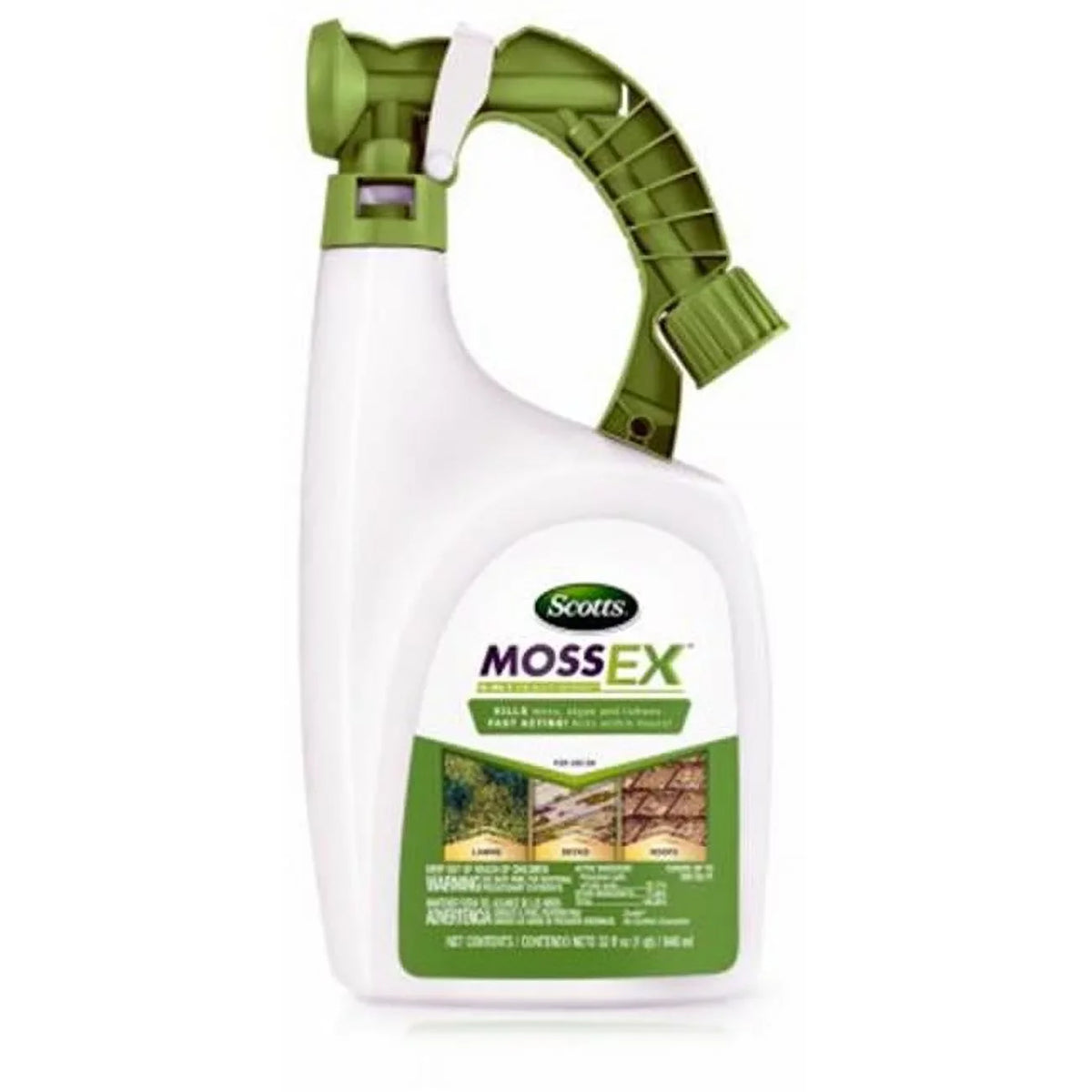 Ortho 3300210 MossEx Moss, Algae & Lichens Killer, 32-oz. Sizepray - Quantity 12