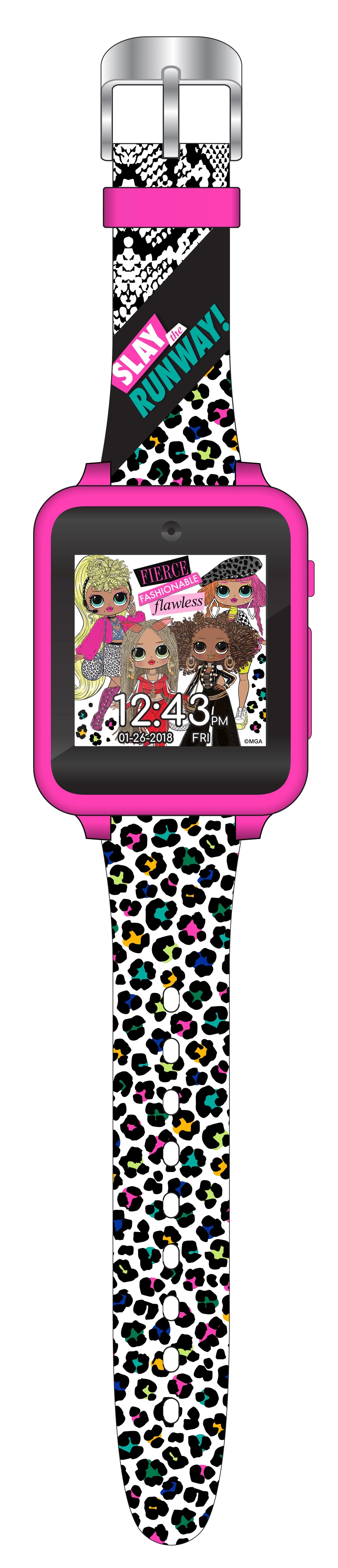 MGA Entertainment LOL Sizeurprise! Unisex Child iTime Interactive Sizemartwatch 40mm Pink (OMG4029)